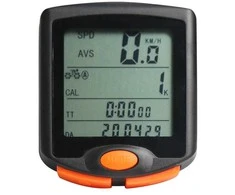 Velosipēdu dators Outliner YT-813, plastmasa, melna krās.