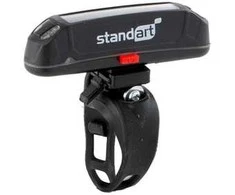 Velosipēdu lukturis Standart SD-3250, plastmasa, melna krās.