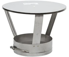 Ventilācijas jumts skurstenis Wadex, 120 mm