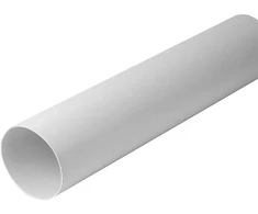 Ventiliatorius Ventiliacijos kanalas Europlast A125-1, abs plastikas, 1 m x 125 mm