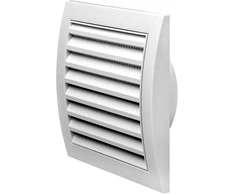 Europlast Plastikinės ventiliacijos grotelės ND10, 148 x 153 mm, DN100