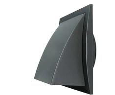 Ventiliacijos grotelės Europlast ND12FVA, plastikas, 125 mm