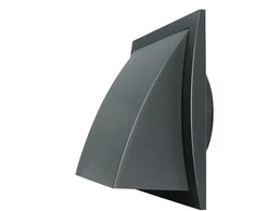 Ventiliacijos grotelės Europlast ND12FVA, plastikas, 125 mm