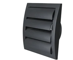 Ventiliatorius Europlast Ventiliacijos grotelės su žaliuzėmis190x190 D125 ND12ZA