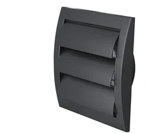 Ventiliatorius Europlast Ventiliacijos grotelės su žaliuzėmis 148×153 D100 ND10ZA