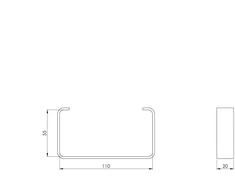 Ventiliatorius Kronšteins Europlast KZ, plastmasa, 11 x 5.5 cm, 2 gab.