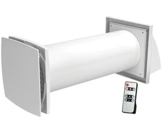 Ventiliatorius Ventilācijas izeja sadzīves Vents Solo RA1-35-9 R V.2, ar mitruma sensoru, 10 cm