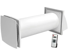 Ventiliatorius Ventilācijas izeja sadzīves Vents Solo RA1-35-9 R V.2, ar mitruma sensoru, 10 cm