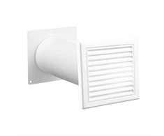 Ventiliatorius Ventilācijas komplekts Vents NV100, plastmasa, 100 mm