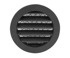 Ventiliatorius Ventilācijas reste Europlast MRA100A, alumīnijs, 100 mm