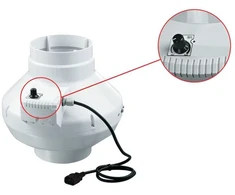 Ventiliatorius Ventilators centrbēdzes/gaisvadu Vents VK 100