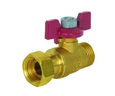 Arco Ventilis 02290, 1/2" su slankiojančia jungtim, raud. rankena