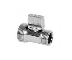 Ventilis Arco Mini, taisns, 1/2 collas – ārējā vītne, 3/4 collas – ārējā vītne