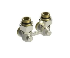 Ventilis Danfoss, uždaromasis/kampinis, šildymo sistemoms, 1/2 colio - išorinis sriegis, 3/4 colio - išorinis sriegis