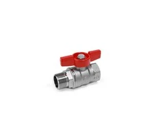 Giacomini Vandens ventilis R254D, 3/8", vidinis/išorinis