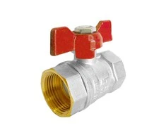 Ventilis MT 40932, tiesus, vandens sąnaudų reguliavimui, 1 colis - vidinis sriegis