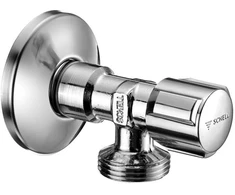 Ventilis Schell, stūra, 1/2 collas – iekšējā vītne, 3/4 collas – iekšējā vītne