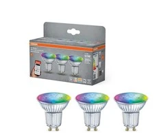 Osram Išmanioji LED lempa SMART WIFI, GU10, 5W, 350lm,RGBX3VNT