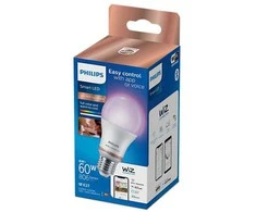 Viedā spuldze Philips Wiz LED, A60, 2700 - 6500 °K, E27, 8 W, 806 lm