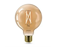 Išmanioji lemputė Philips Wiz LED, G95, 2000 - 5000 °K, E27, 7 W, 640 lm