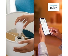 Viedā spuldze Philips Wiz LED, P45, 2200 - 6500 °K, E27, 4.9 W, 470 lm
