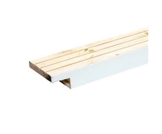 VILJANDI AKEN JA UKS Durų stakta VILJANDI CASPIAN, SILE, FORTE, horizontali dalis, 92 x 790 mm, balta