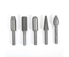 Haushalt Sourcing METAL FILES SET 104.005 ROTARY. 5 PCS.