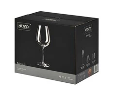 Krosno Vyno taurių komplektas Divine, stiklas, 0.580 l, 6 vnt.