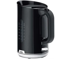 Virdulys Elektriskā tējkanna Braun WK1100BK, 1.7 l, melna krās.