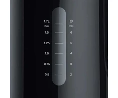 Virdulys Elektriskā tējkanna Braun WK1100BK, 1.7 l, melna krās.