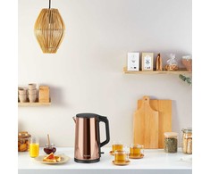 Virdulys Elektriskā tējkanna Tefal KI583C10, 1.5 l, zelta krās.