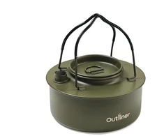 Virdulys Outliner. Nerūdijančio plieno. 0,9 l. Žalias