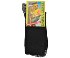 Vyriškos kojinės Bisoks 12140, juodos spalvos, 39-42
