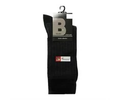 Vyriškos kojinės Bisoks Classic 12261, juodos, 39-42