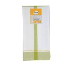 Virtuves dvieļu komplekts Okko PMM/KT12R, dzeltena, 60 cm x 40 cm, 3 gab.