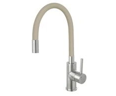 Virtuvinis maišytuvas Ferro Zorba Inox BZR4PSS, nerūdijančio plieno / smėlio spalvos.