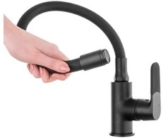 Virtuvinis maišytuvas Invena Joga plus BZ-32-P04-C, juodas