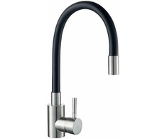 Virtuvinis maišytuvas Invena Prata, juoda/inox