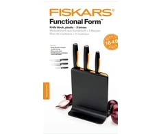 Virtuvinių peilių komplektas Fiskars Functional Form Plastic Peilis Set, 4 vnt.