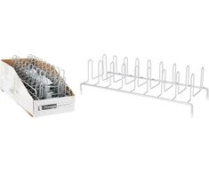 Storage Solutions Lėkštės stovas, metalinis, 33,5 x 13,5 x 9 cm