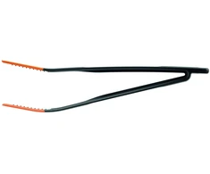 Virtuvinės žnyplės Fiskars 1027303, 28.7 cm, juoda sp./oranžinė sp.