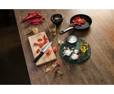 Virtuvinis peilis Fiskars Hard Edge M, 301 mm, plastikas/nerūdijantysis plienas