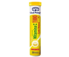 Kruger &amp; Matz VITAL_POWER VITAMIN C 1000 MG WITH ZINC AND RUTIN 20
