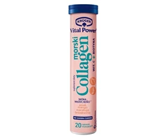 Vital_Power KOLAGENAS SU VITAMINU C IR BIOTINU 20 TABLEČIŲ