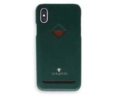 VixFox kortelės lizdo nugarėlė, skirta iPhone XSMAX miško žaliam