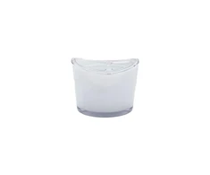 Dantų šepetėlių stiklinė DOMOLETTI AC0096AA-TBH, balta