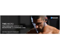 V.Silencer Ture Wireless Earbuds Baltas