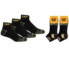 Vyriškos kojinės CAT ZCM0509 Juoda 43/46 dydis 3 poros
