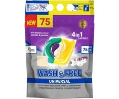 WASH &amp; FREE KAPSUL WASHFREE UNI 4IN1 75VNT