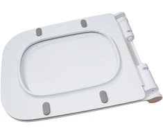 Tualeto dangtis AB ZT-121 UF Slim Balta